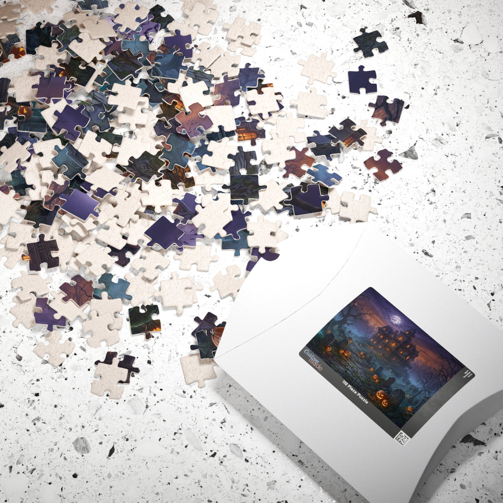 Haunted House Halloween Puzzle