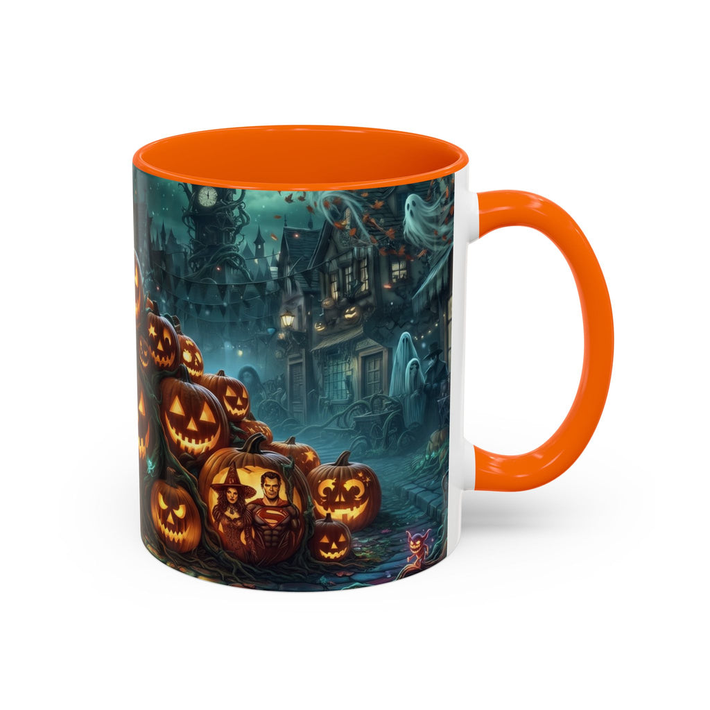 Halloween Pumpkin Patch Accent Coffee Mug