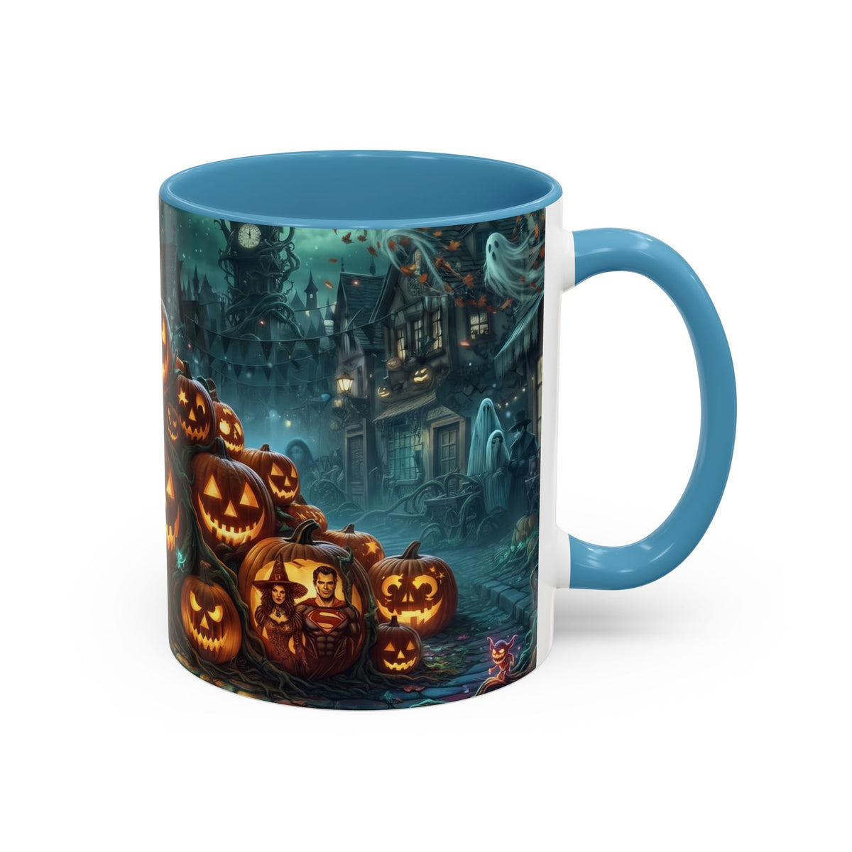 Halloween Pumpkin Patch Accent Coffee Mug
