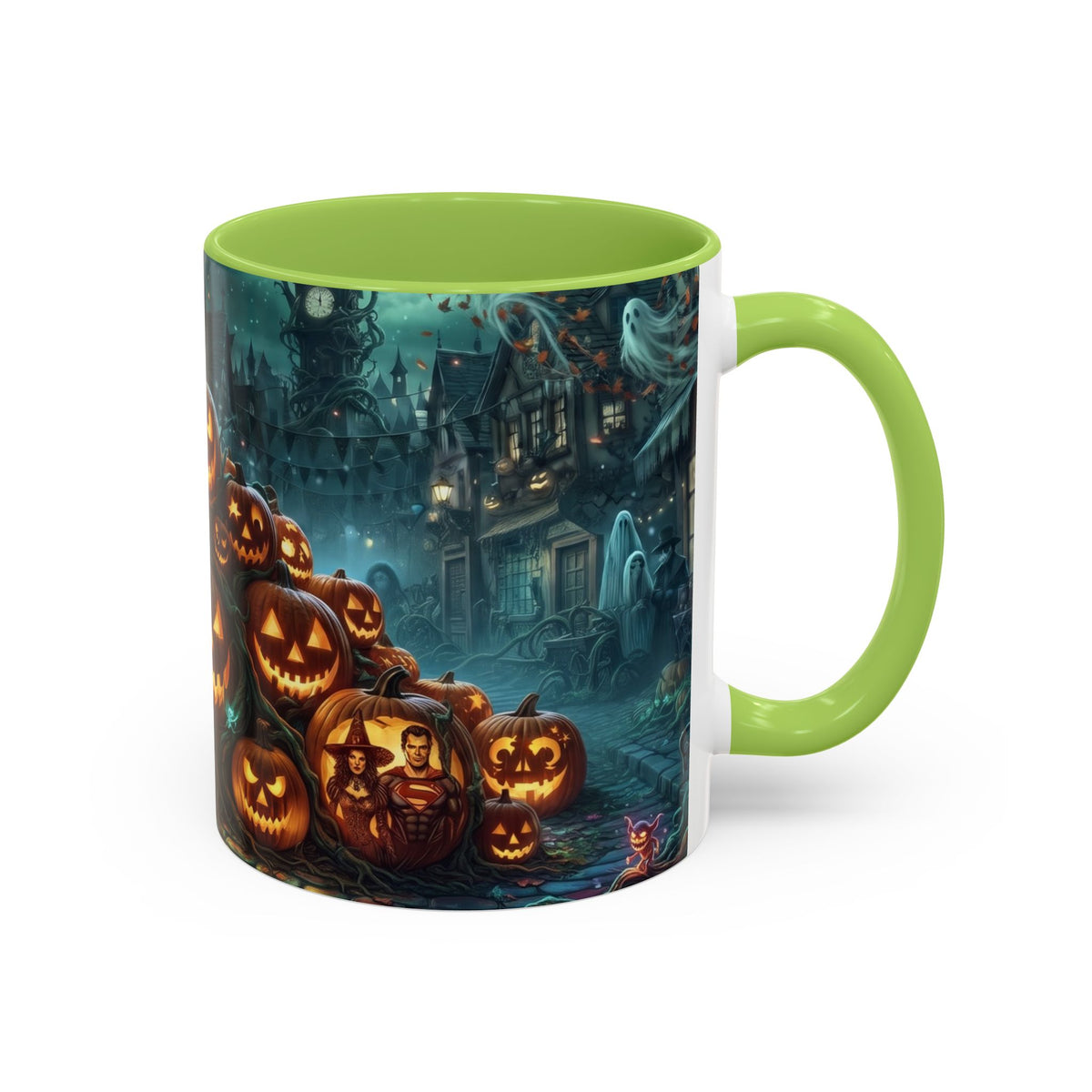 Halloween Pumpkin Patch Accent Coffee Mug