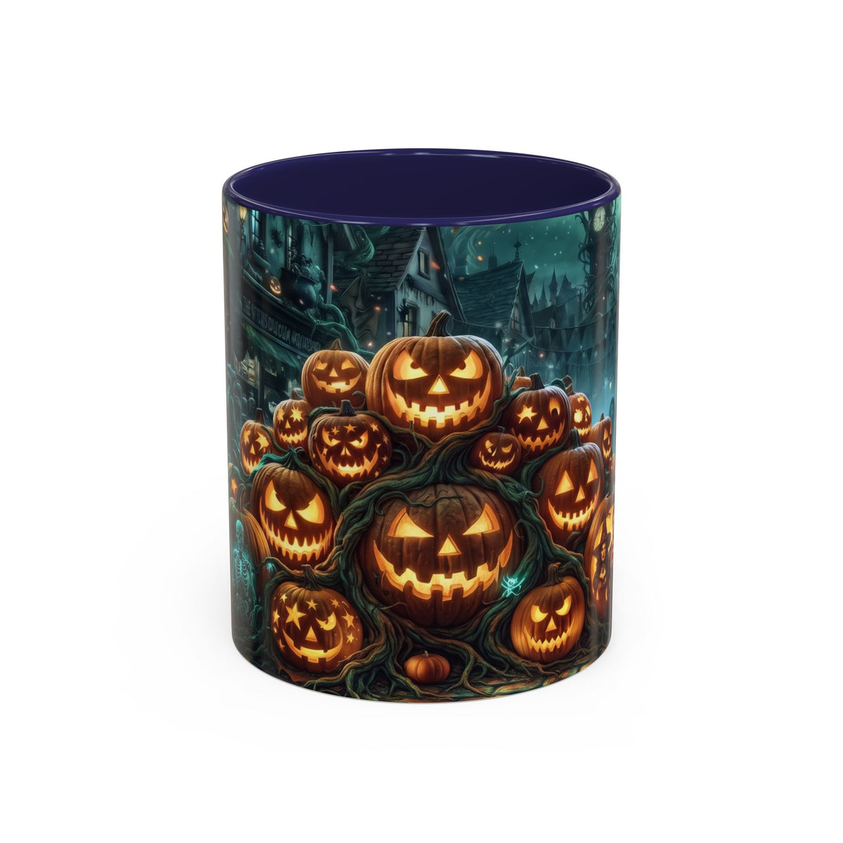 Halloween Pumpkin Patch Accent Coffee Mug