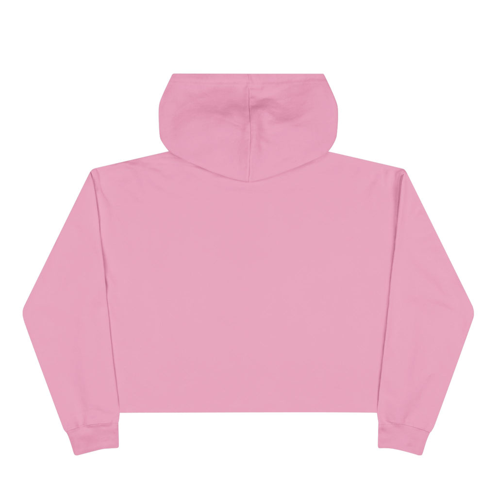 Cozy Halloween Pumpkin Witch Crop Hoodie