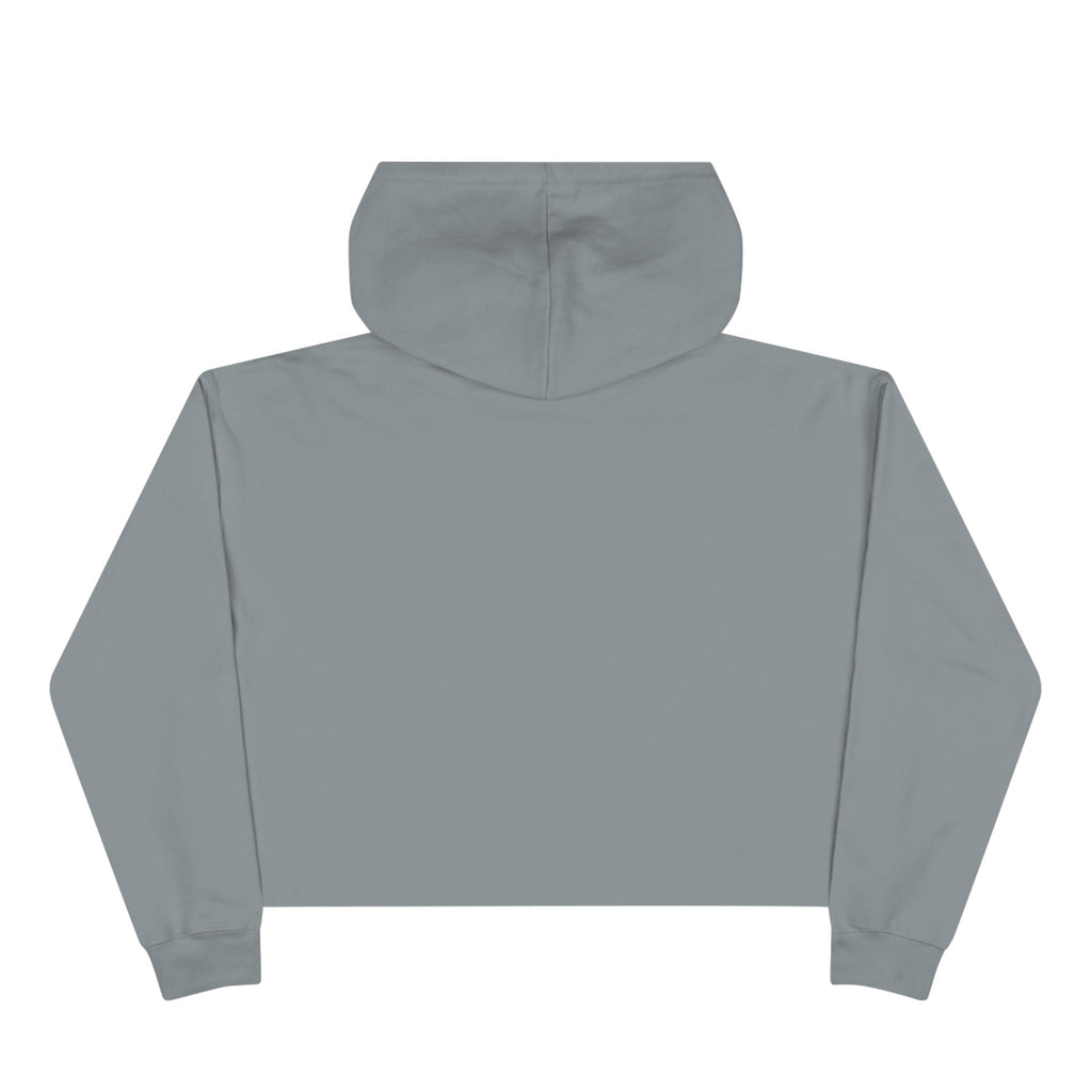 Cozy Halloween Pumpkin Witch Crop Hoodie