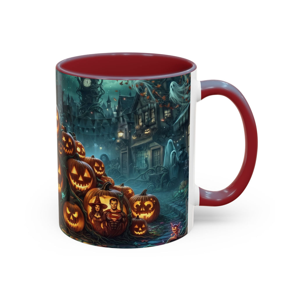 Halloween Pumpkin Patch Accent Coffee Mug