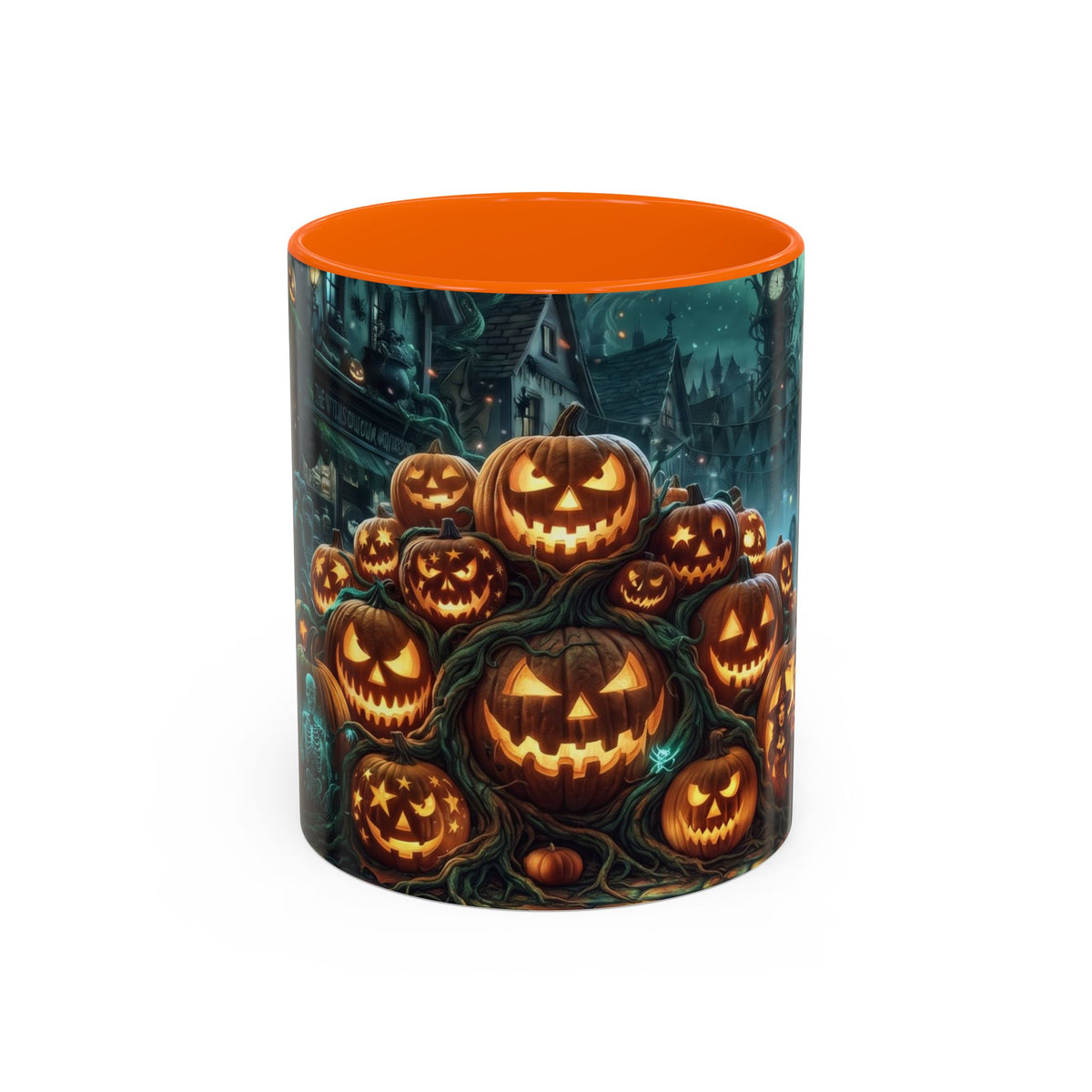 Halloween Pumpkin Patch Accent Coffee Mug