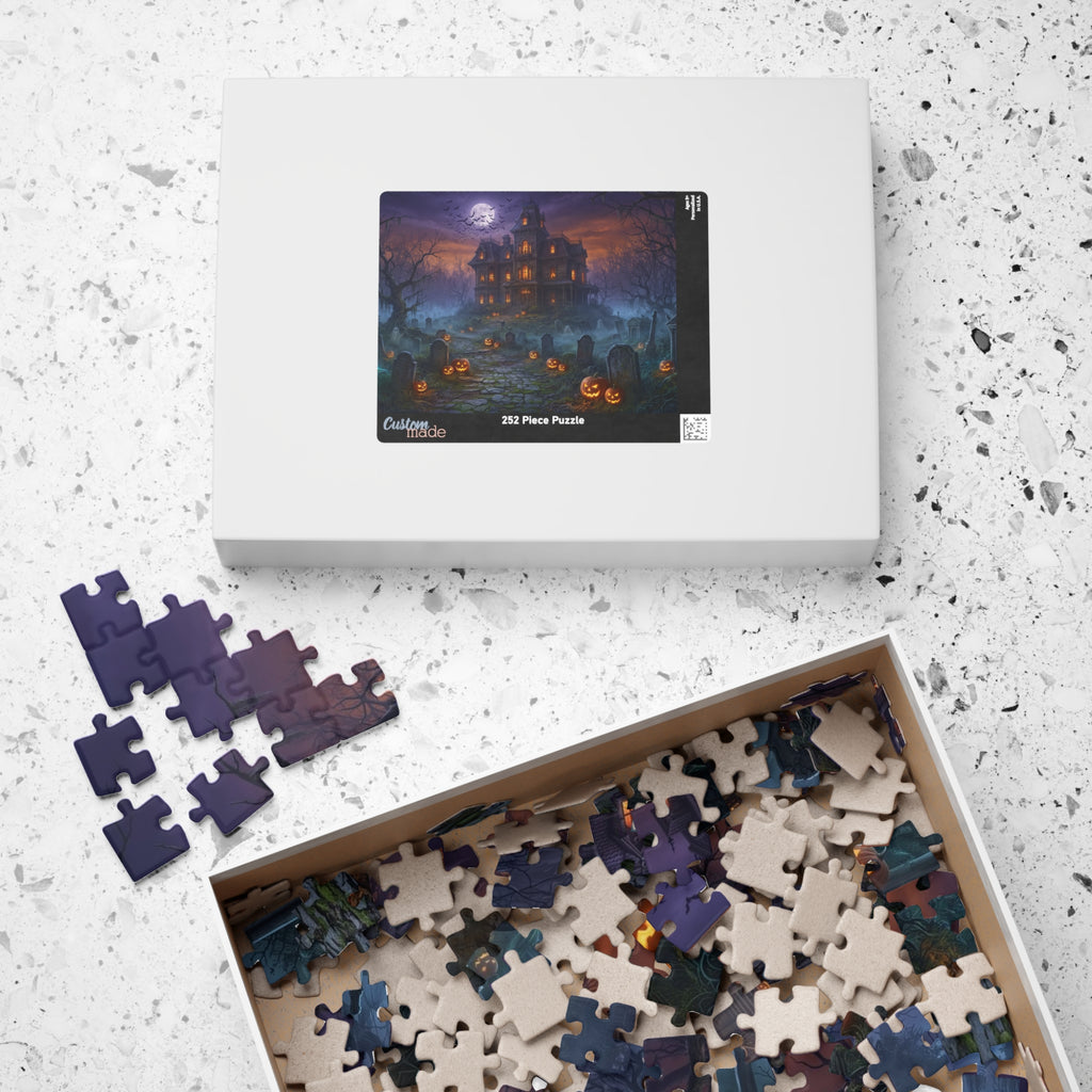 Haunted House Halloween Puzzle