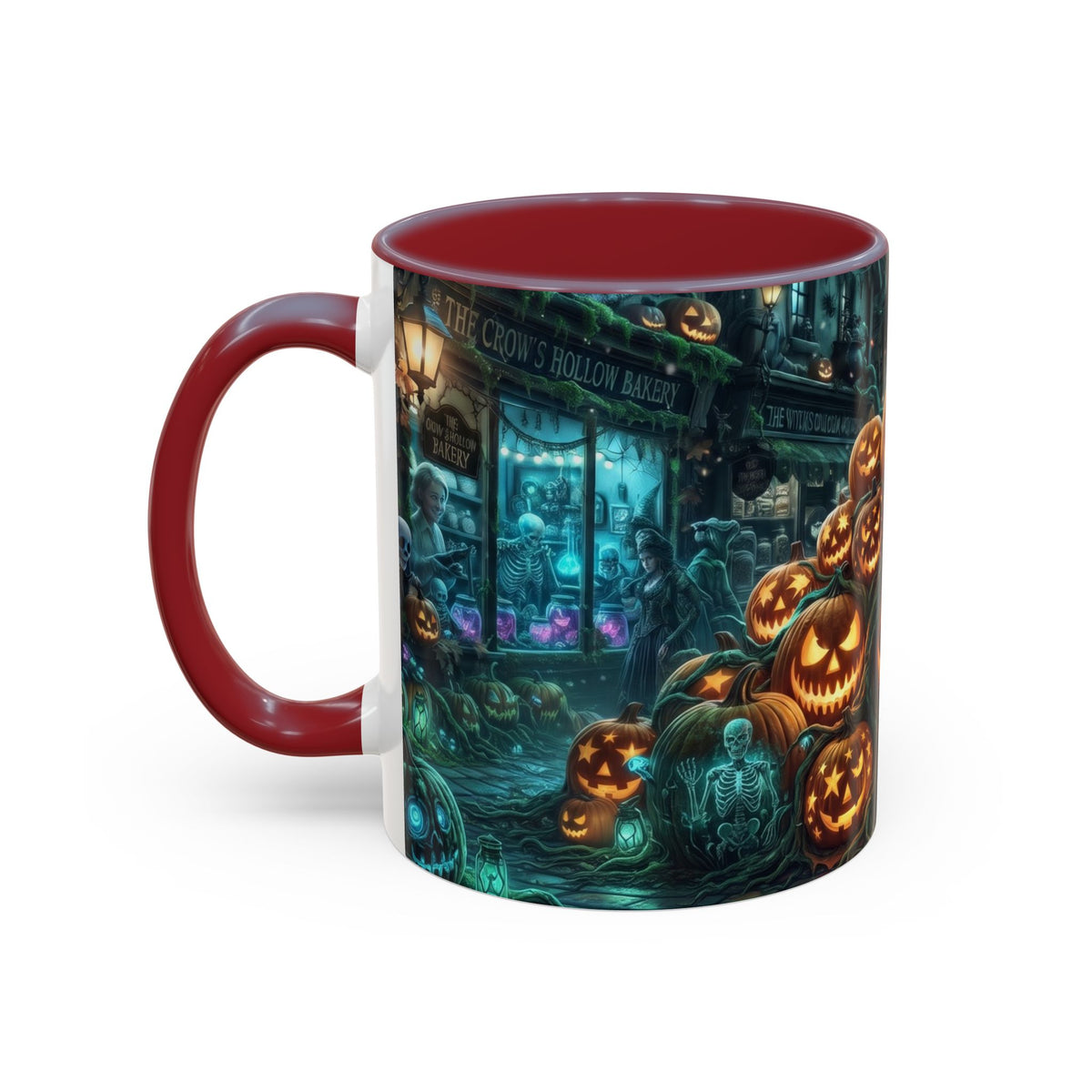 Halloween Pumpkin Patch Accent Coffee Mug