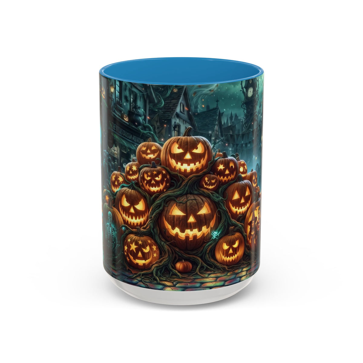 Halloween Pumpkin Patch Accent Coffee Mug