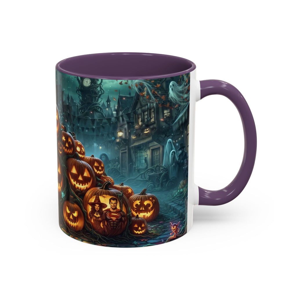 Halloween Pumpkin Patch Accent Coffee Mug