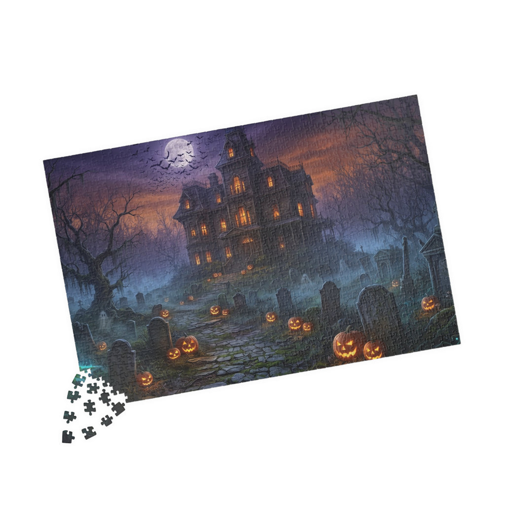 Haunted House Halloween Puzzle