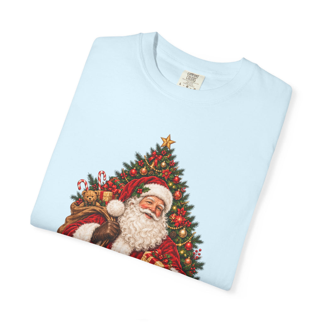 Santa Christmas Tree T-Shirt