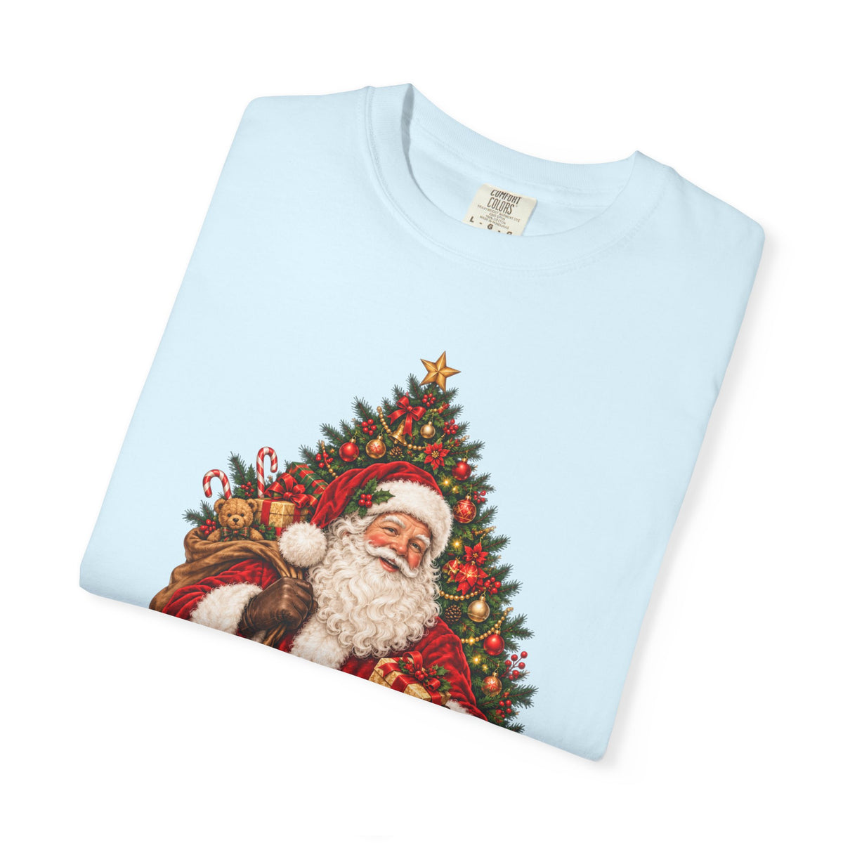 Santa Christmas Tree T-Shirt