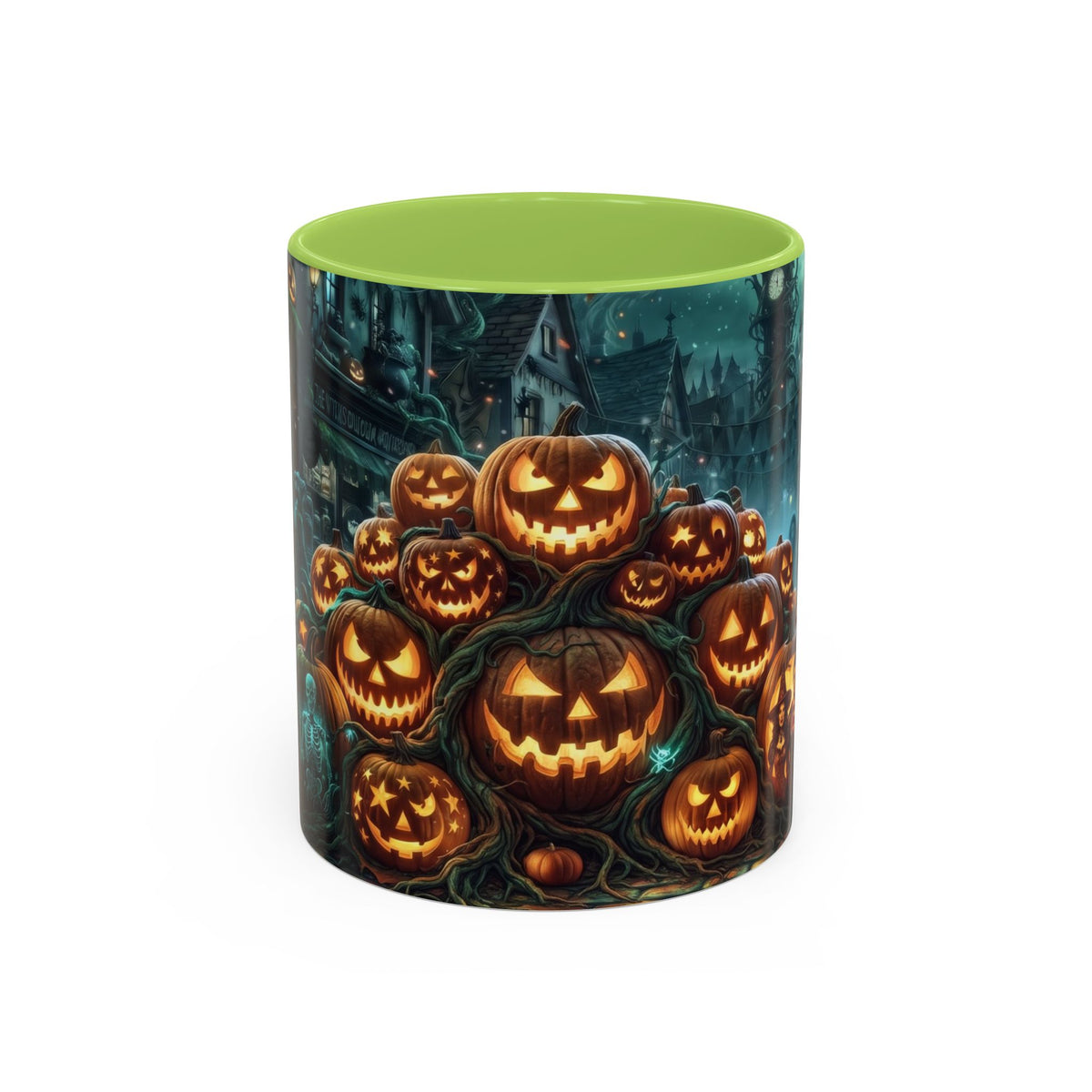 Halloween Pumpkin Patch Accent Coffee Mug