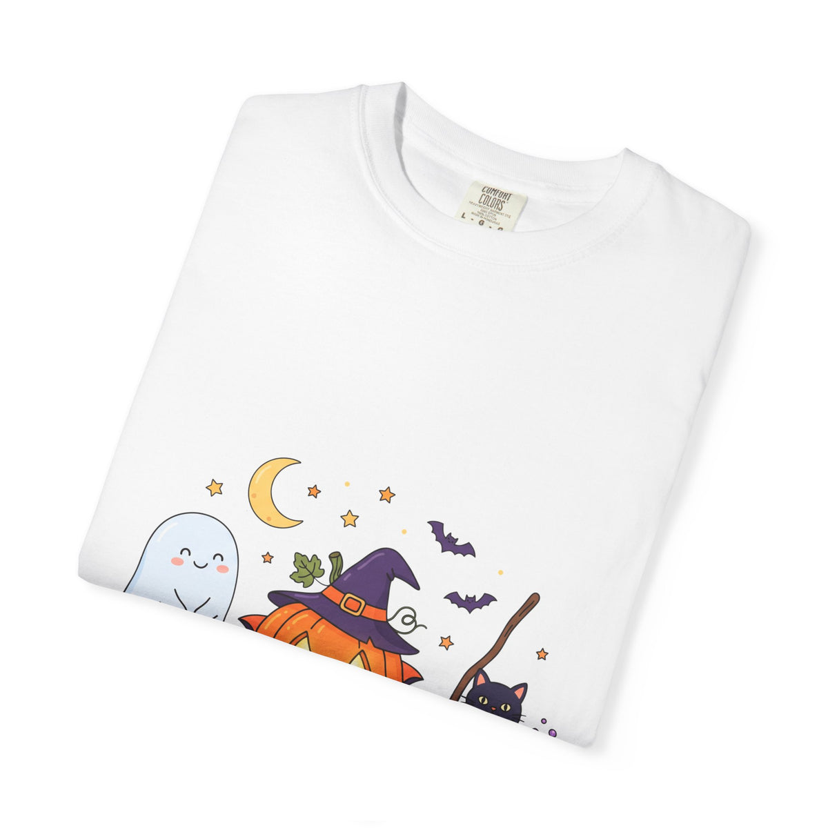 Halloween Ghosts, Pumpkin & Witch T-Shirt