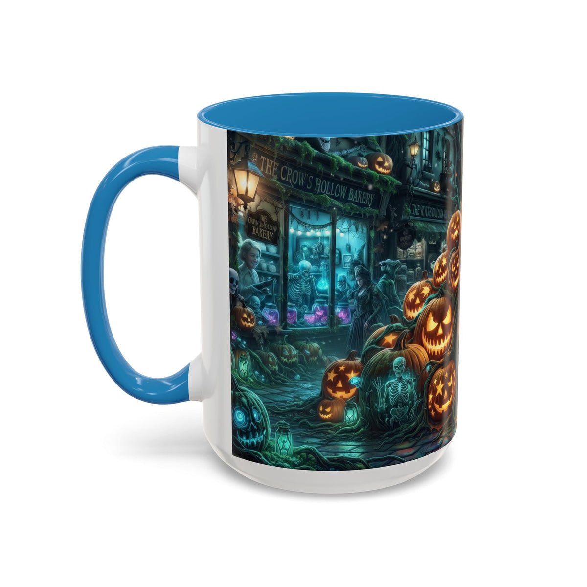 Halloween Pumpkin Patch Accent Coffee Mug