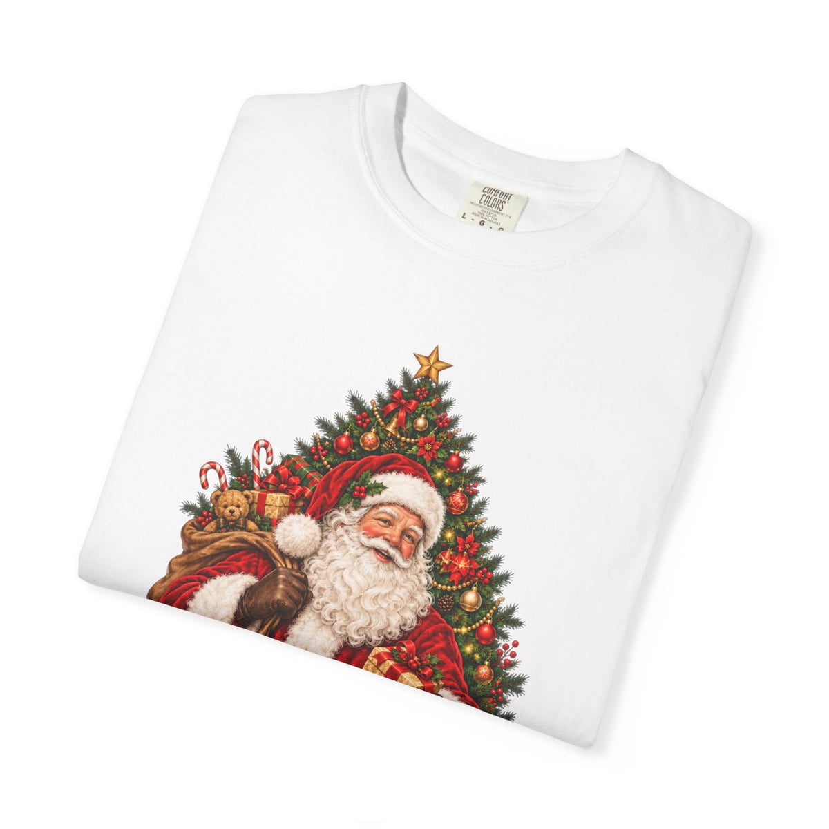 Santa Christmas Tree T-Shirt