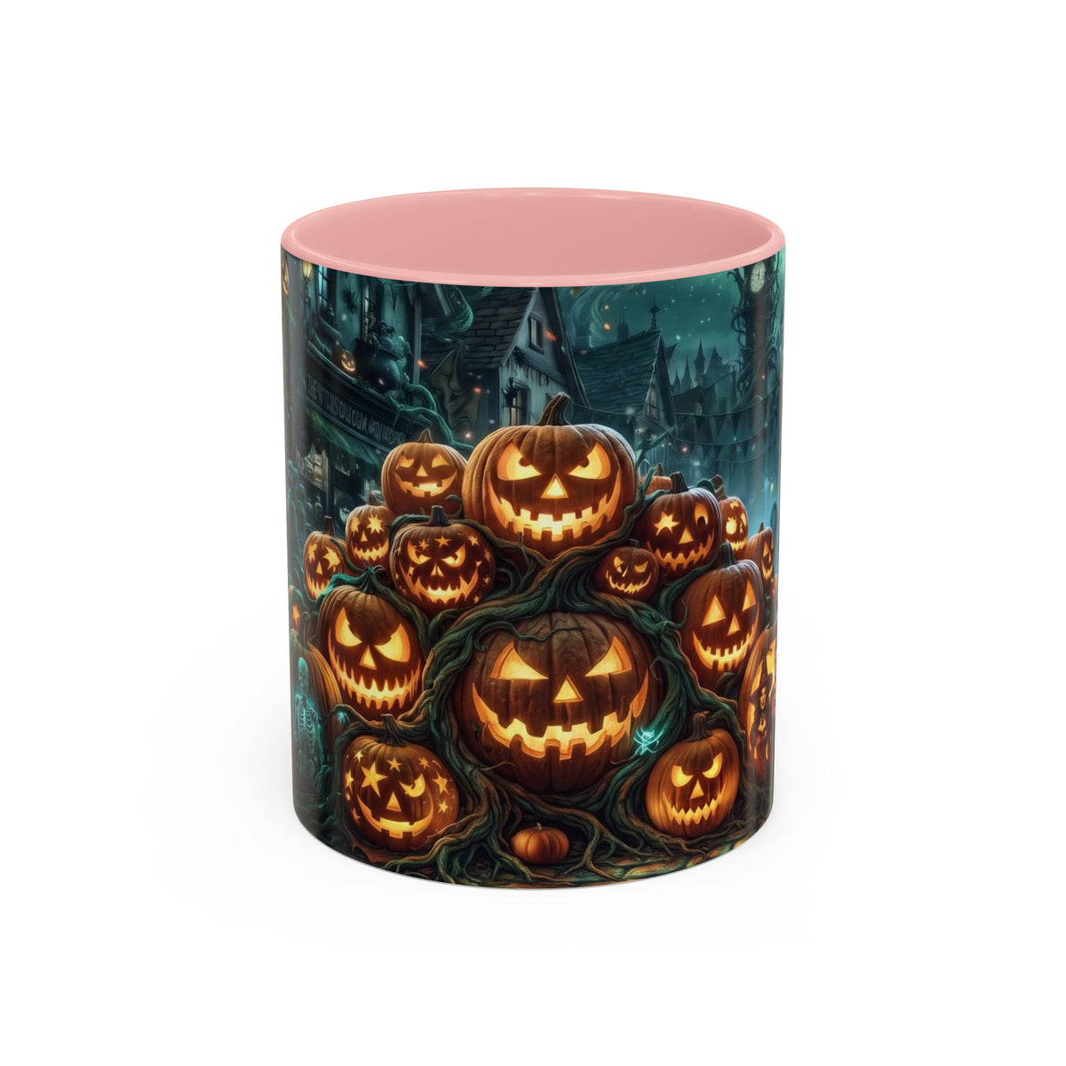 Halloween Pumpkin Patch Accent Coffee Mug