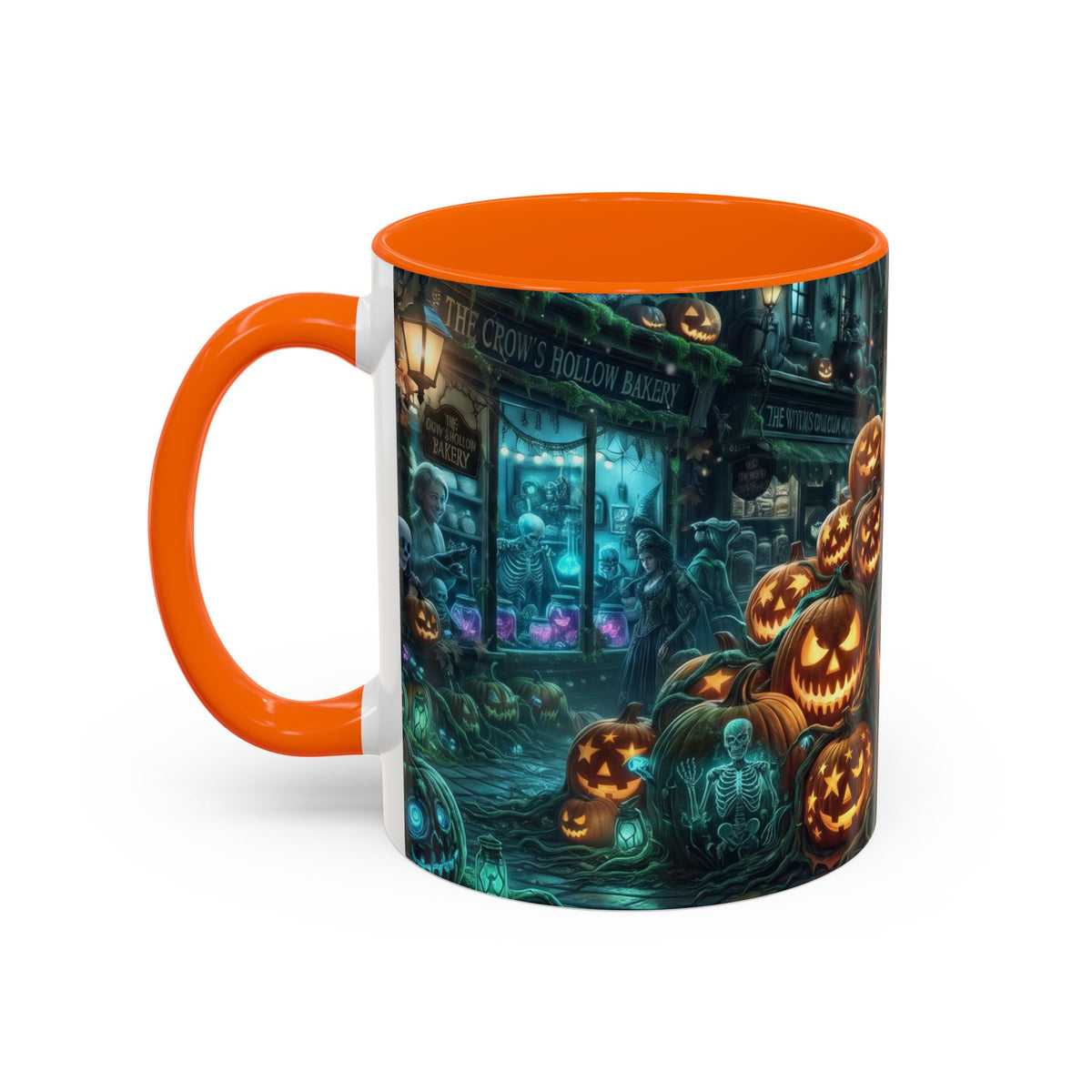 Halloween Pumpkin Patch Accent Coffee Mug
