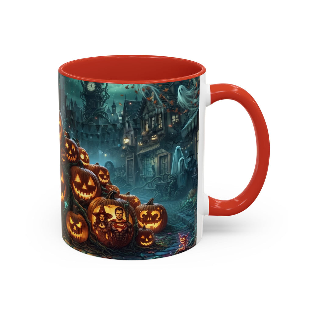 Halloween Pumpkin Patch Accent Coffee Mug