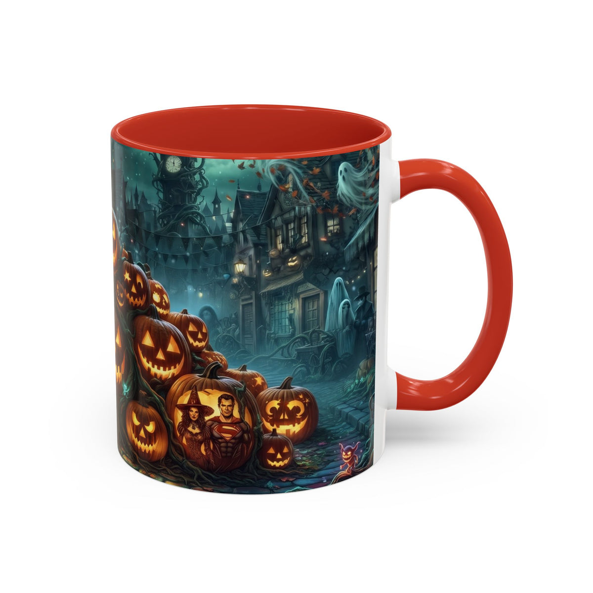 Halloween Pumpkin Patch Accent Coffee Mug