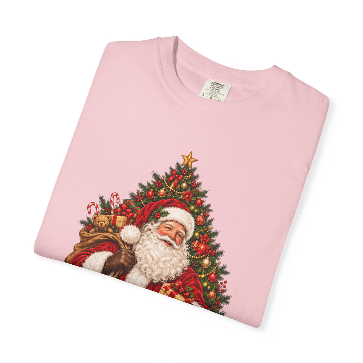 Santa Christmas Tree T-Shirt