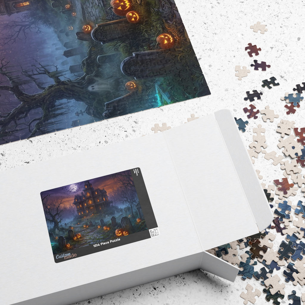 Haunted House Halloween Puzzle