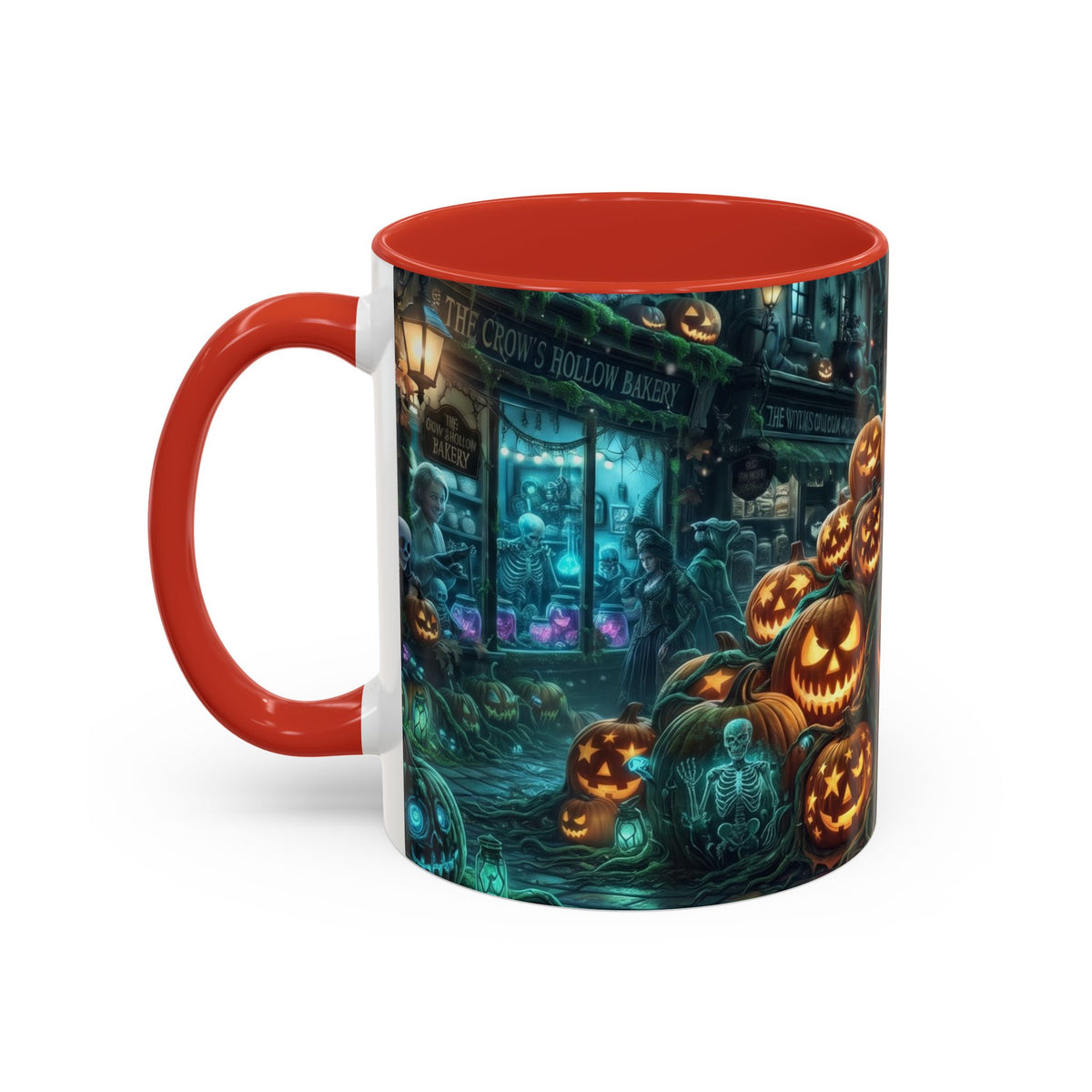 Halloween Pumpkin Patch Accent Coffee Mug