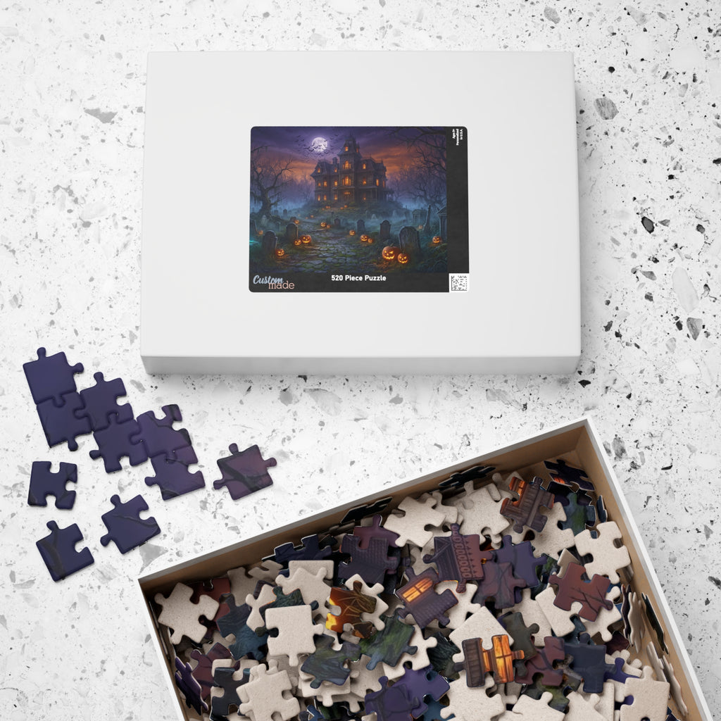 Haunted House Halloween Puzzle