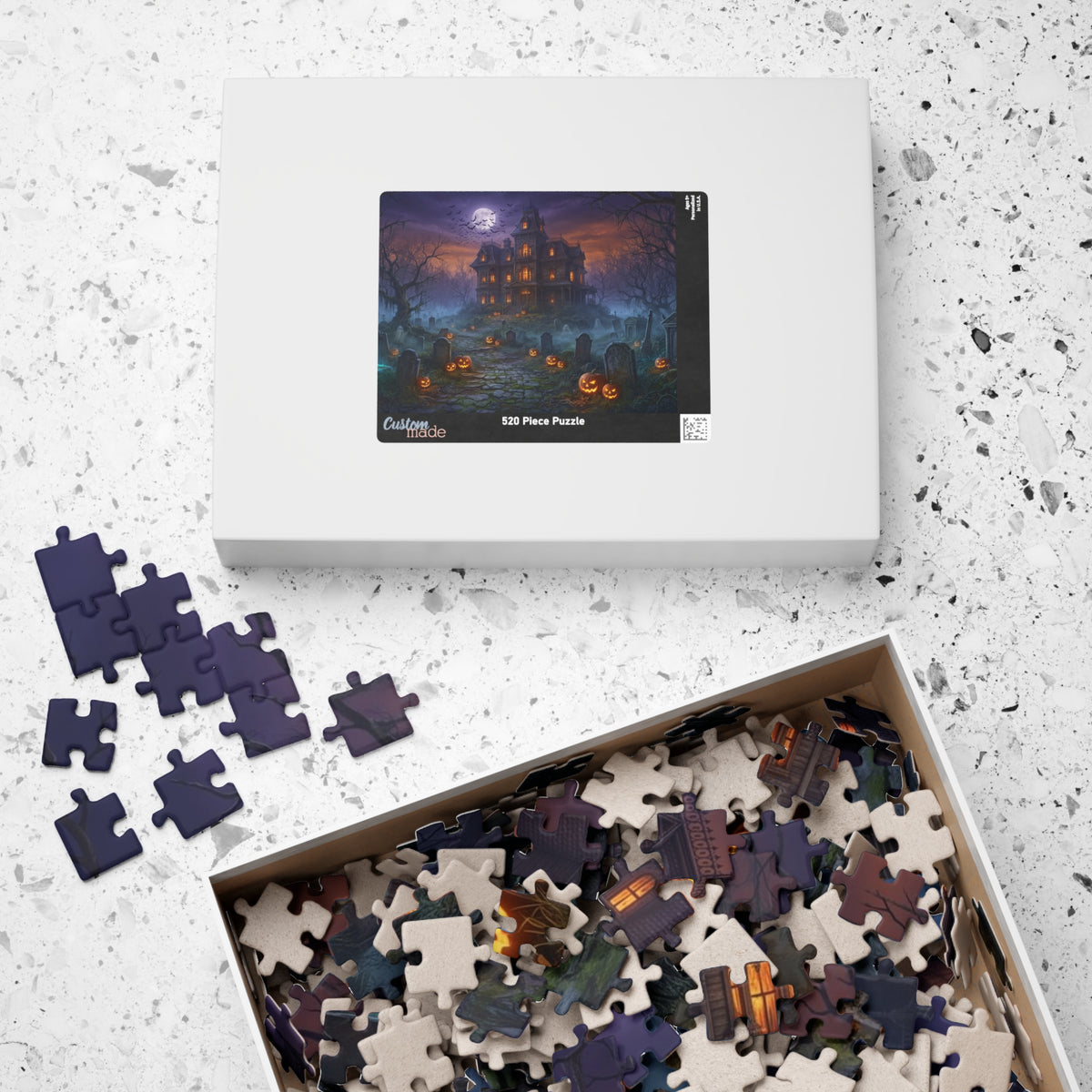 Haunted House Halloween Puzzle