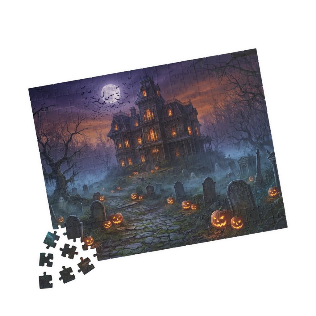 Haunted House Halloween Puzzle